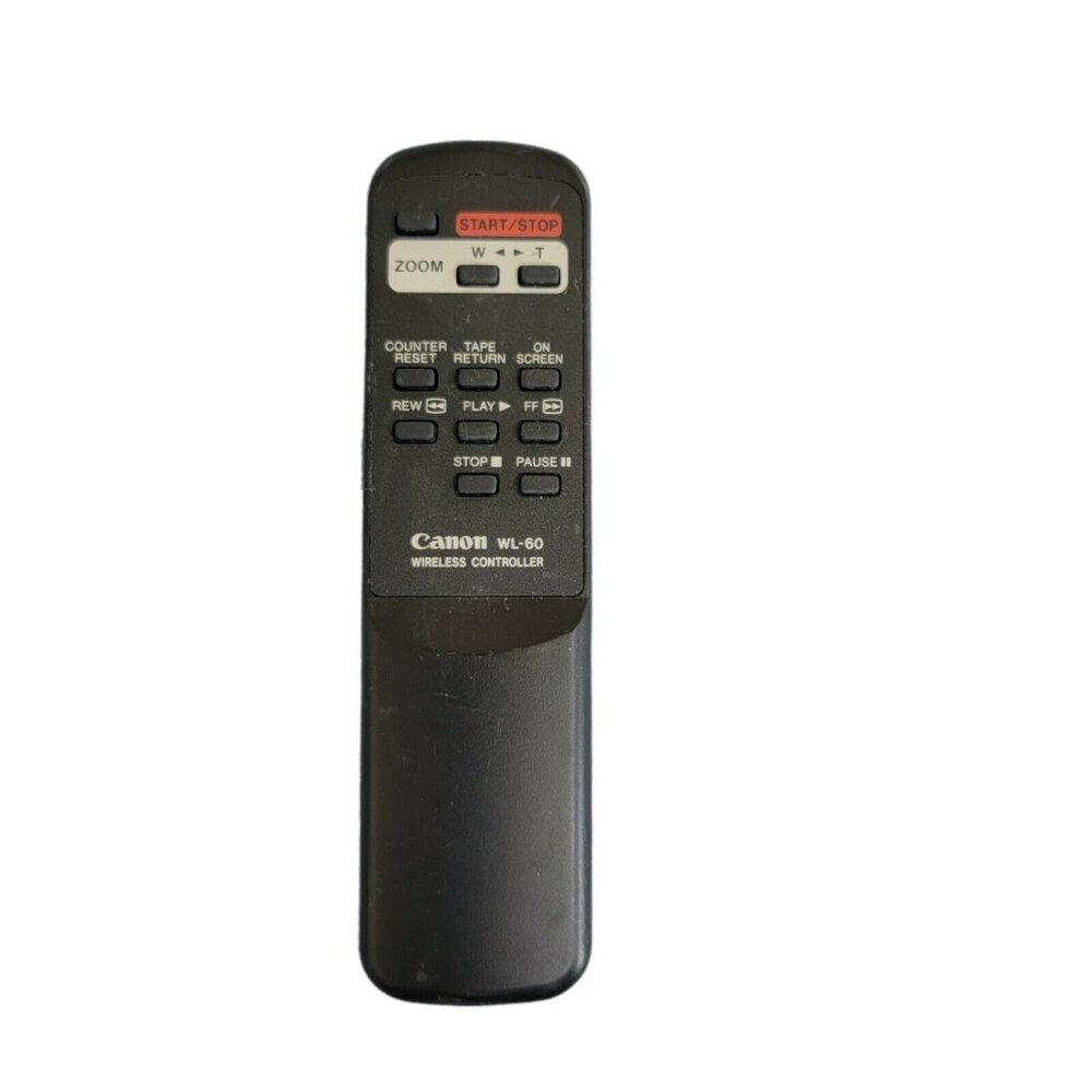 Genuine Canon Camcorder Remote Control WL-60 Tested And Works